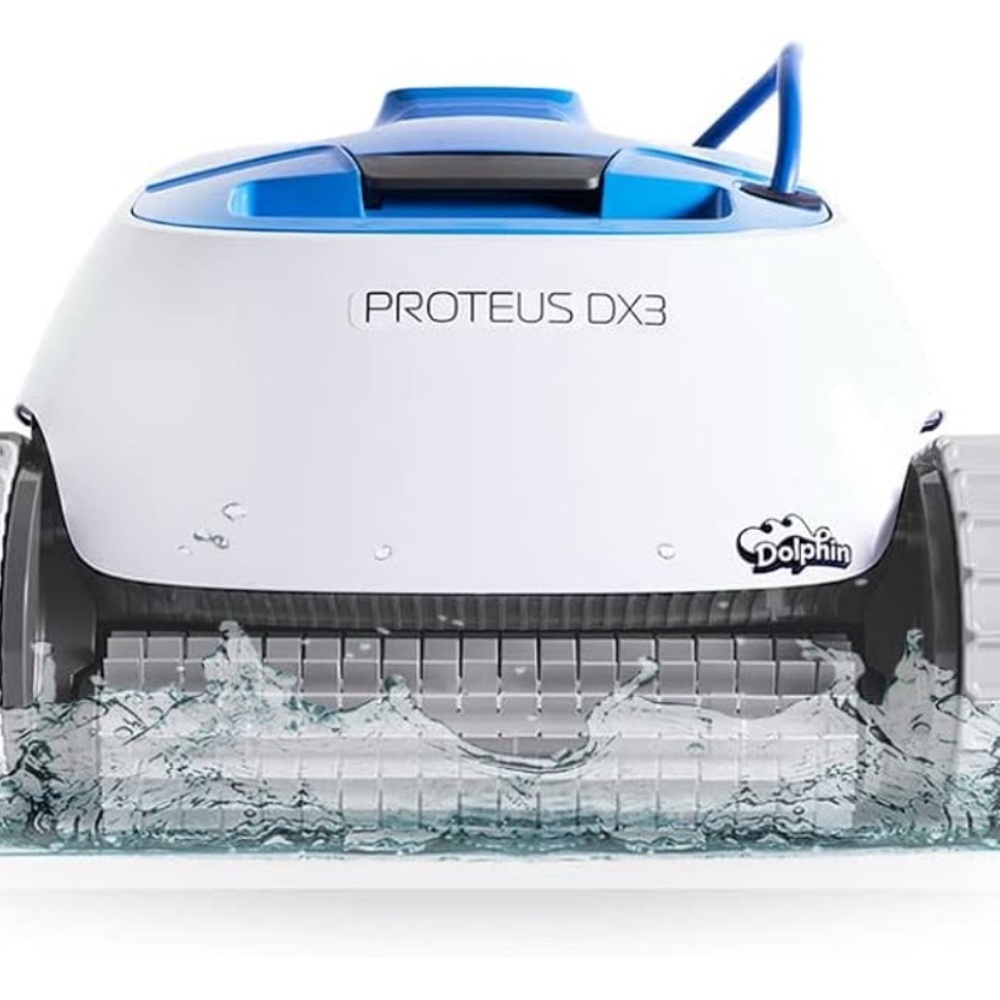 Proteus DX3 White and Blue Pool Cleaner